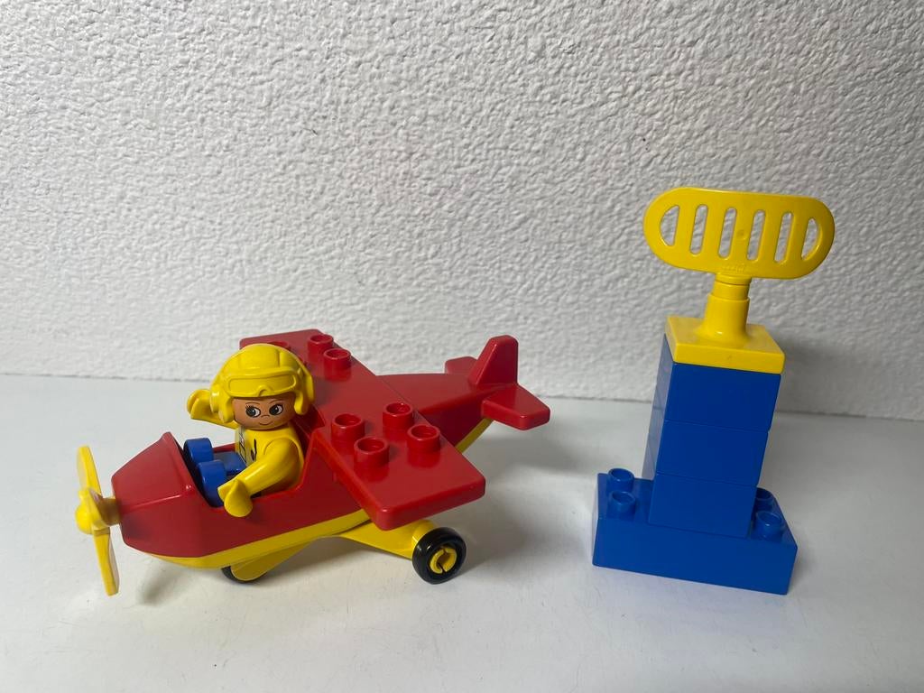 Duplo 2676 Vintage Prive Vliegtuig, Ophalen of Verzenden, Gebruikt, Complete set, Duplo