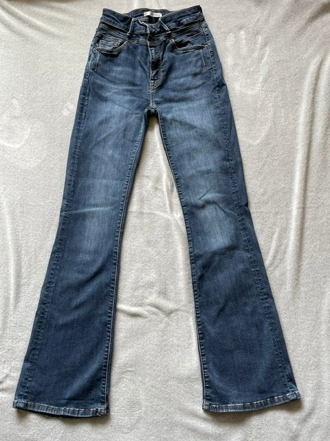 Spijkerbroek Matilda W26 L32, Ophalen of Verzenden, Zo goed als nieuw, Blauw, Overige jeansmaten