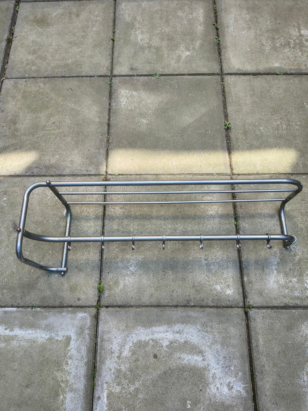 Gispen stijl kapstok jaren 40/50, Huis en Inrichting, Gebruikt, Minder dan 100 cm, Metaal, Ophalen