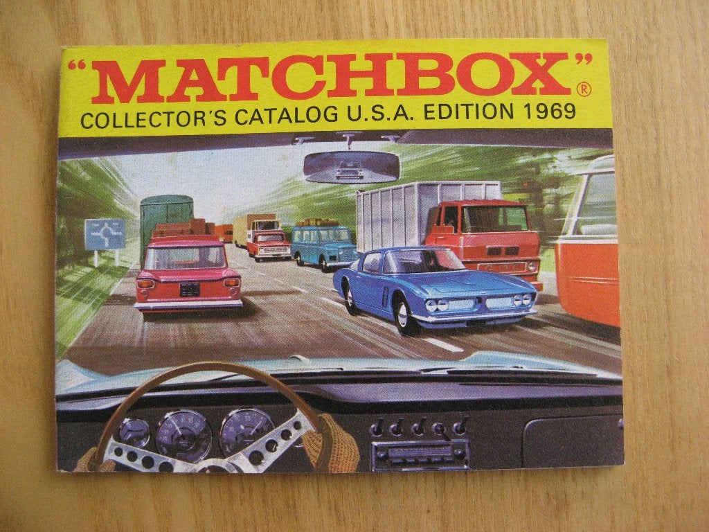 Zeldzaam LESNEY MATCHBOX boekje catalogus 1969 AMERIKAANS, Ophalen of Verzenden, Nieuw, Overige typen