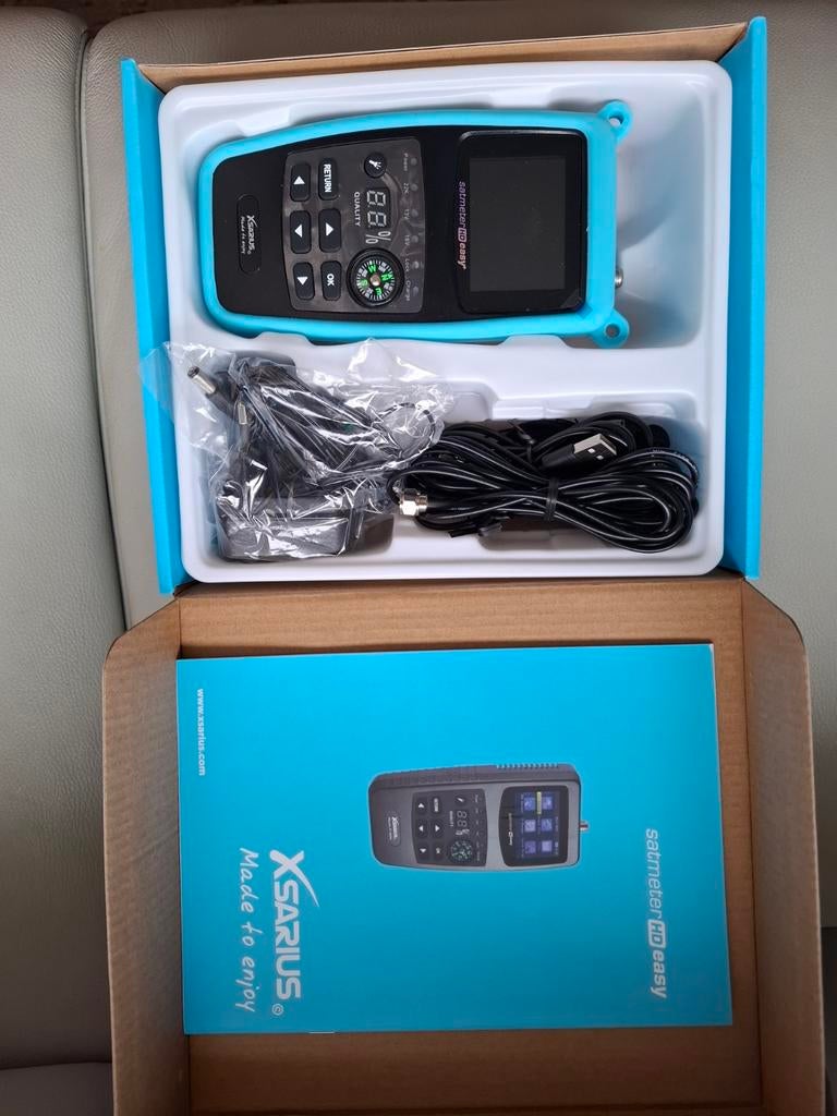 XSARIUS Satmeter HD Easy DVB-S/S2, Ophalen of Verzenden, Zo goed als nieuw, (Schotel)antenne-accessoires, Overige merken