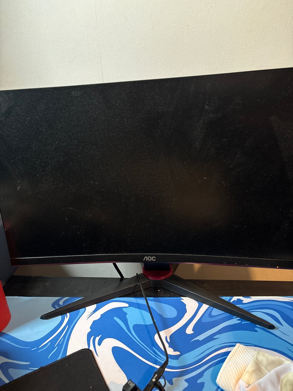 AOC C24G1 Curved Gaming Monitor - Full HD, 165Hz, 1ms, Computers en Software, Gebruikt, 101 t/m 150 Hz, Curved, VA