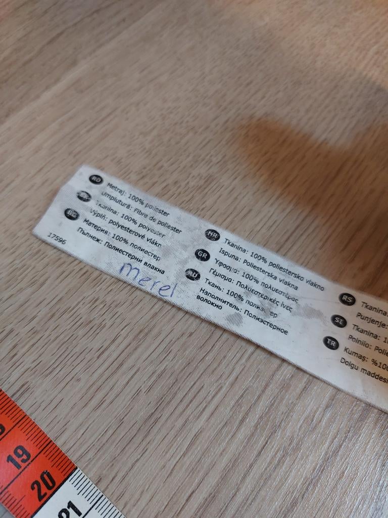 IKEA geit knuffel lappget 30 cm, Kinderen en Baby's, Speelgoed | Knuffels en Pluche, Ophalen of Verzenden