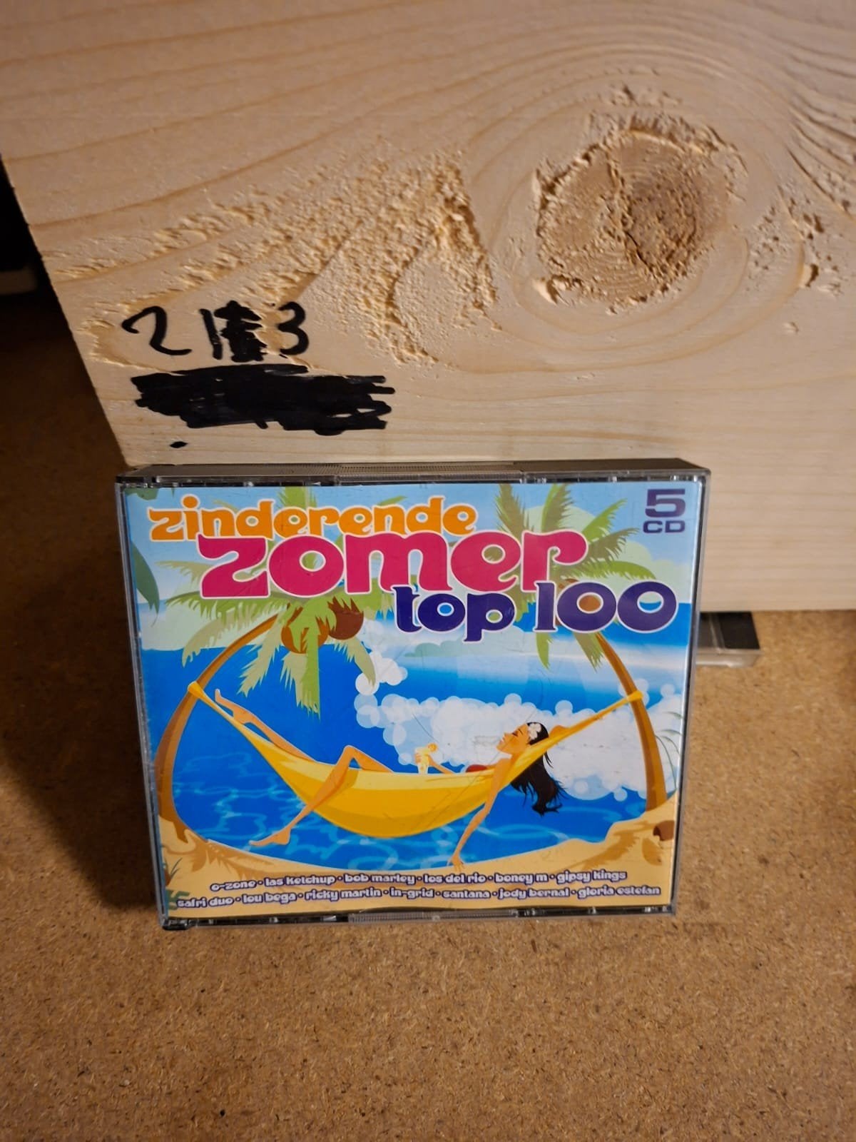 Zinderende Zomer Top 100 - 5 CD Boxset, Ophalen of Verzenden, Gebruikt, Pop, Boxset