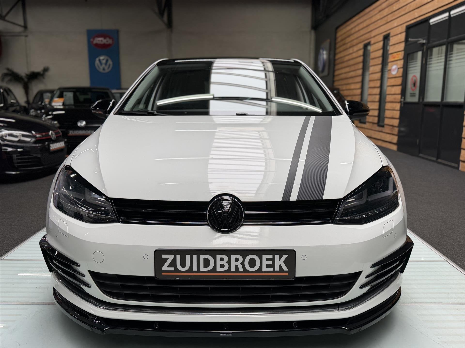 Volkswagen Golf 1.4 TSI Uniek! Maxton! Led! Cruise! Clima!, Auto's, Gebruikt, 4 cilinders, Wit, Origineel Nederlands