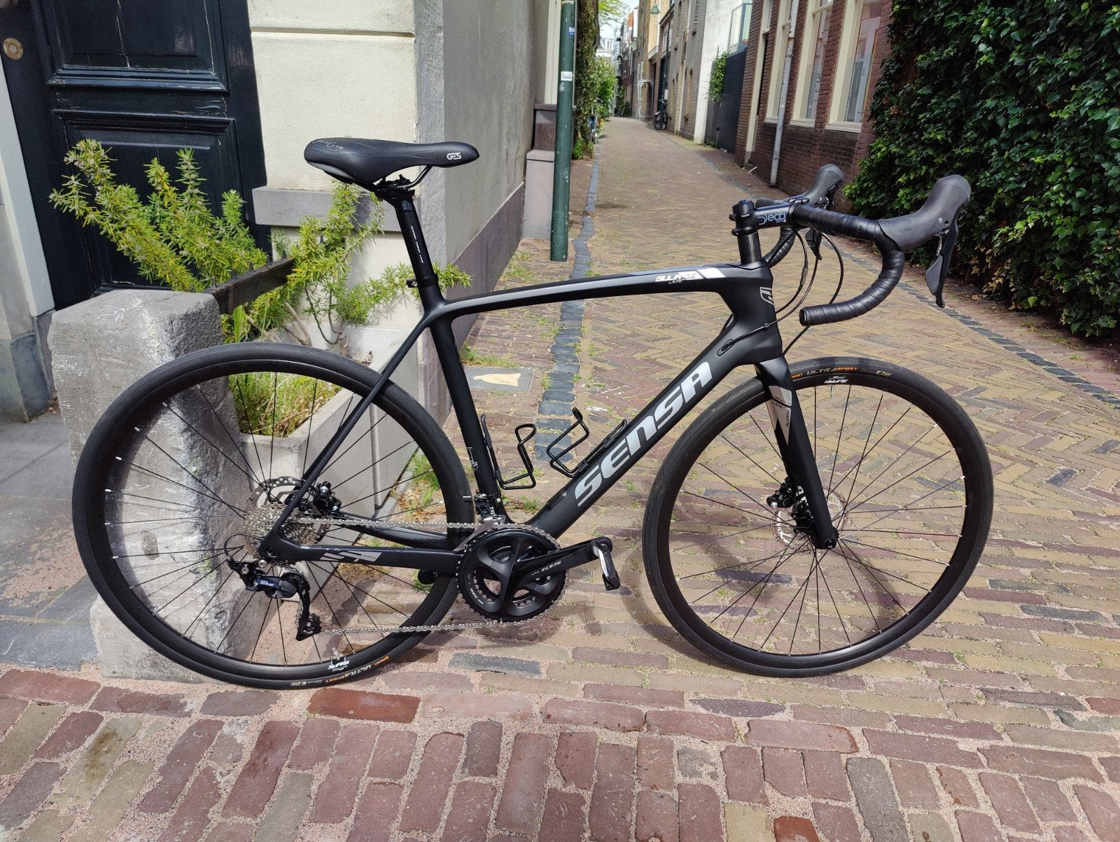 Mooie sensa Giulia g3 disc! Full carbon framemaat 55, Overige merken, 28 inch, Ophalen of Verzenden, Zo goed als nieuw