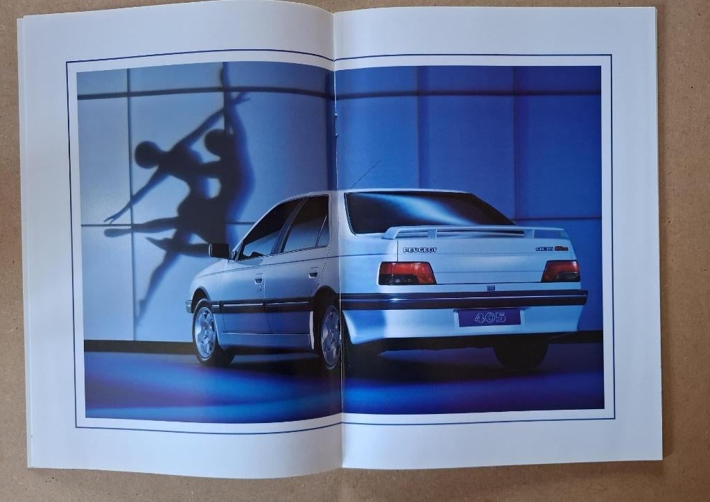 Peugeot 405 Phase II Sedan brochure (1993), Verzenden, Gelezen, Peugeot