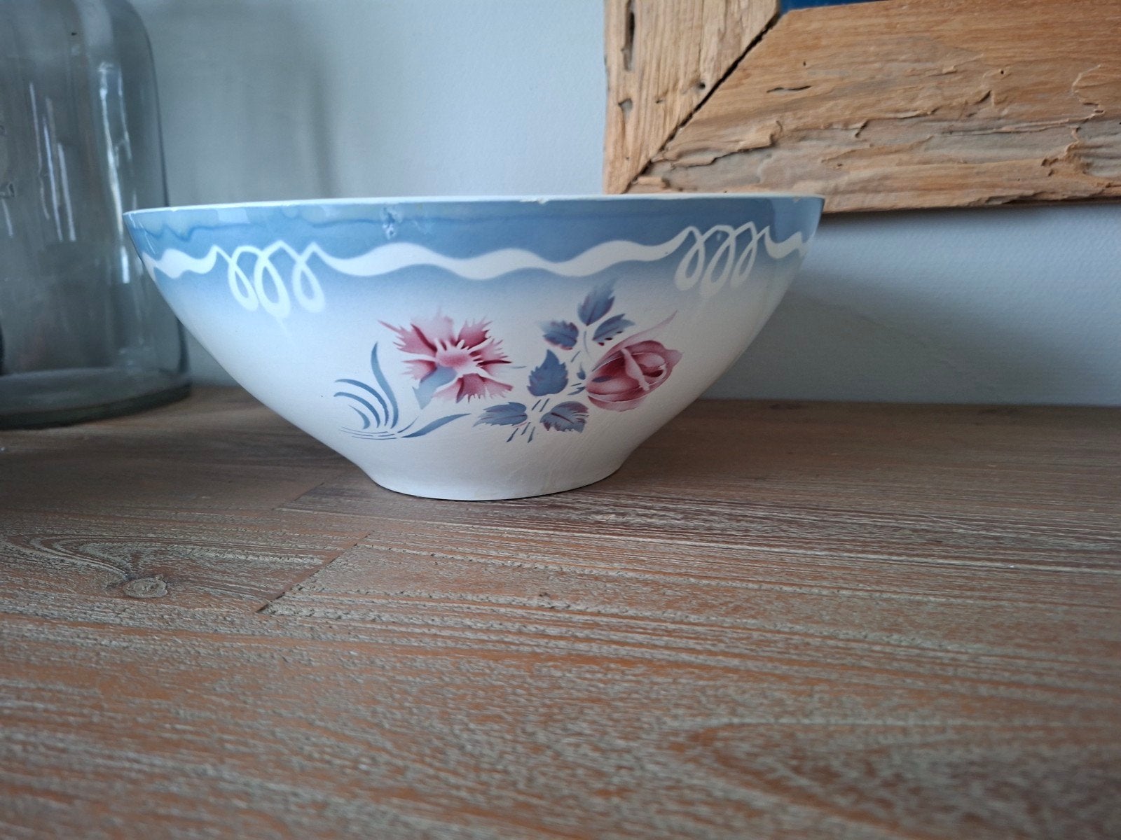 Mooie Digoin Sarreguemines saladeschaal Juliette, Ophalen