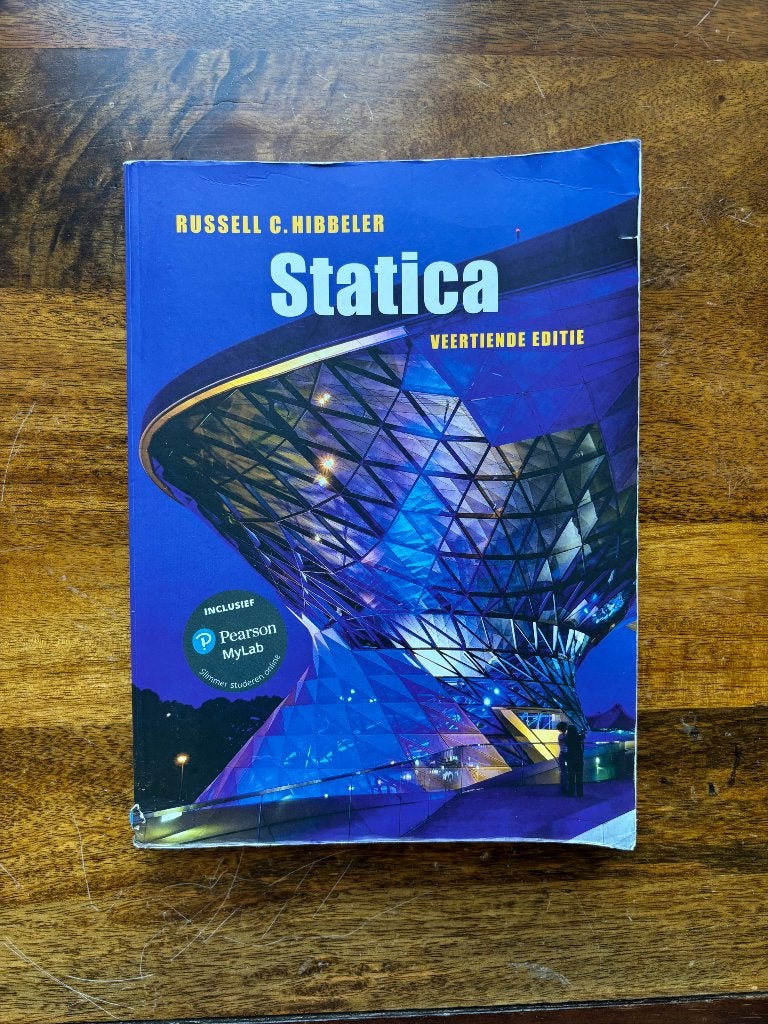 Statica - Russel C. Hibbeler, Gelezen, Ophalen of Verzenden, Werktuigbouwkunde, Russell C. Hibbeler