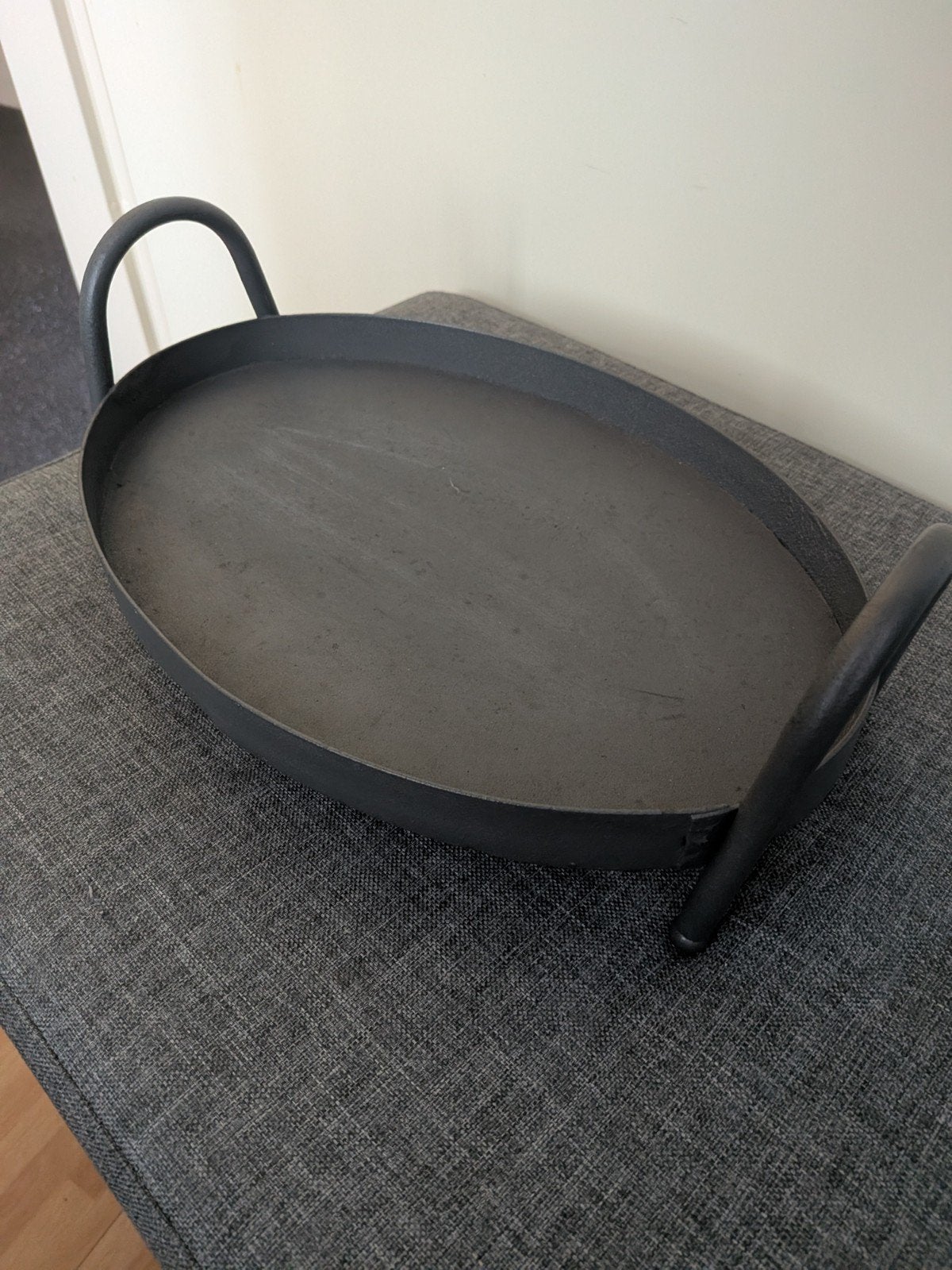 dienblad, Huis en Inrichting, Woonaccessoires | Dienbladen, Gebruikt, Ophalen of Verzenden, Dienblad, Metaal
