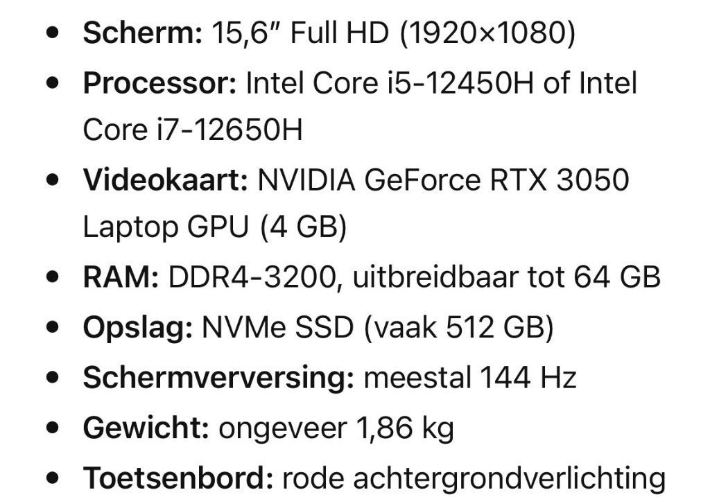 laptop, Computers en Software, Windows Laptops, Ophalen, Gebruikt, 15 inch, Gaming