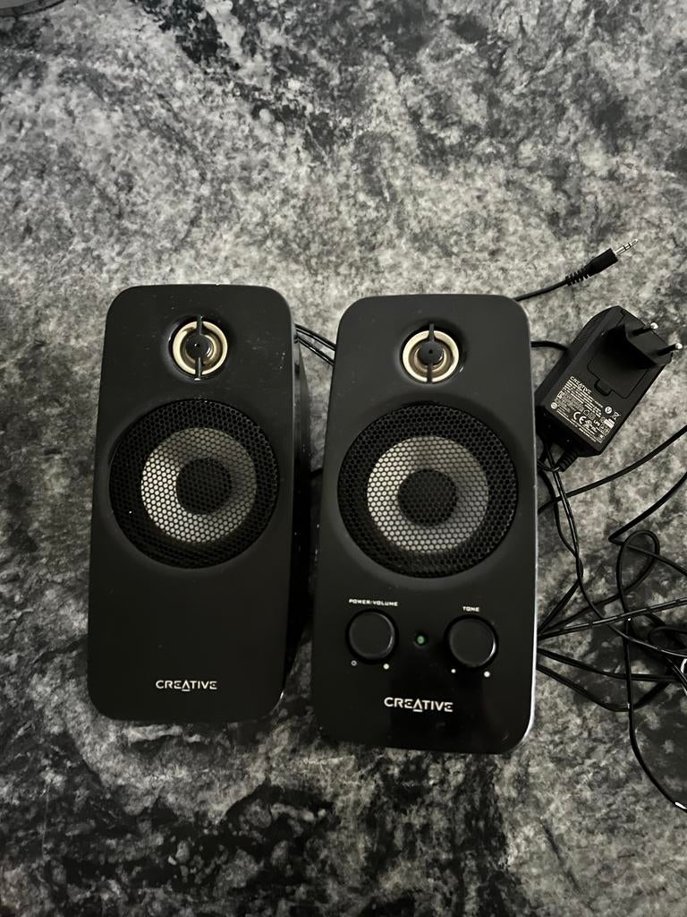 Creative Inspire T10 Luidsprekerset - speaker  system, Ophalen of Verzenden, Zo goed als nieuw