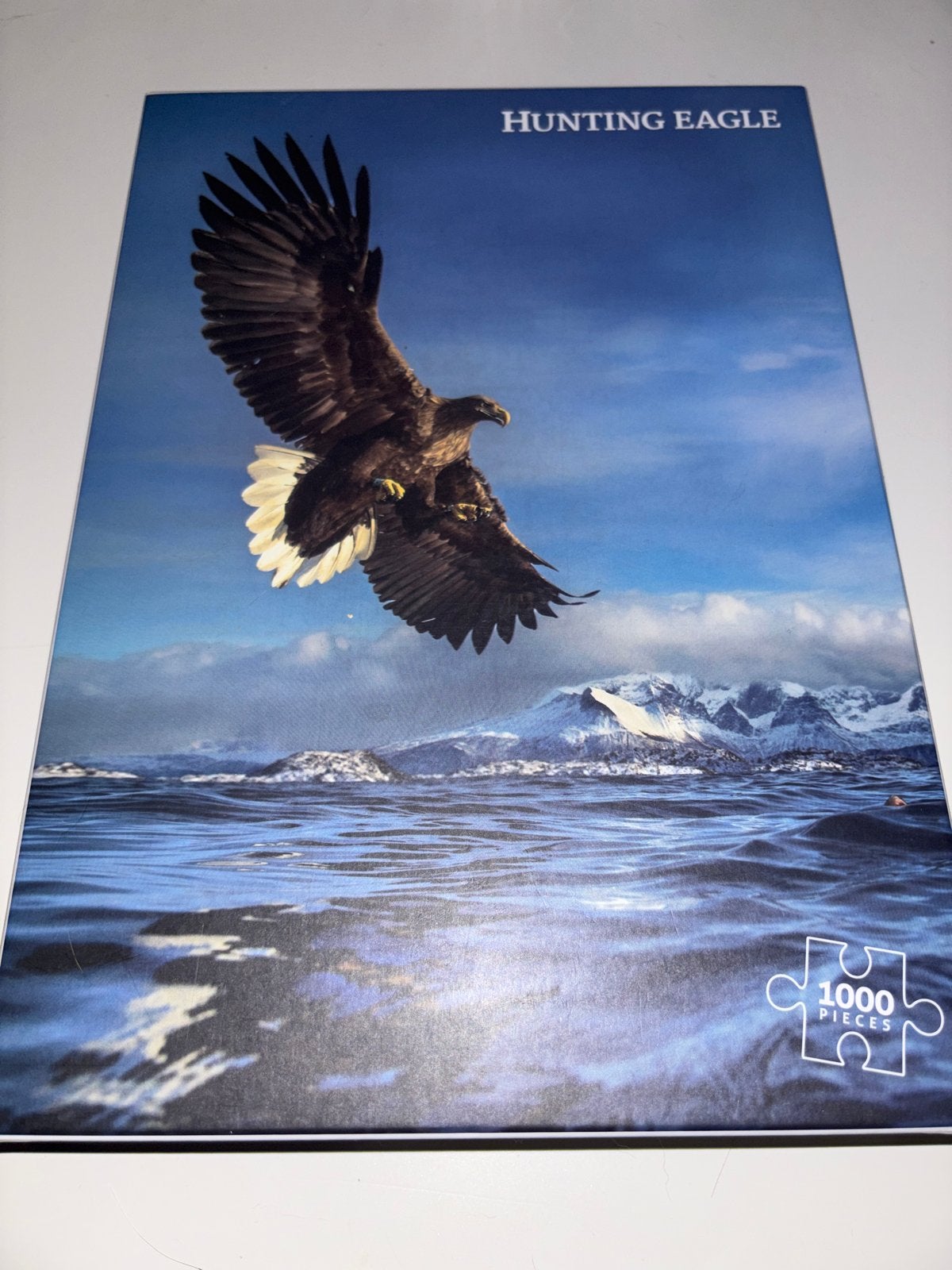 Hunting Eagle Legpuzzel 1000 Stukjes - Zo goed als nieuw, Ophalen, 500 t/m 1500 stukjes, Zo goed als nieuw, Legpuzzel