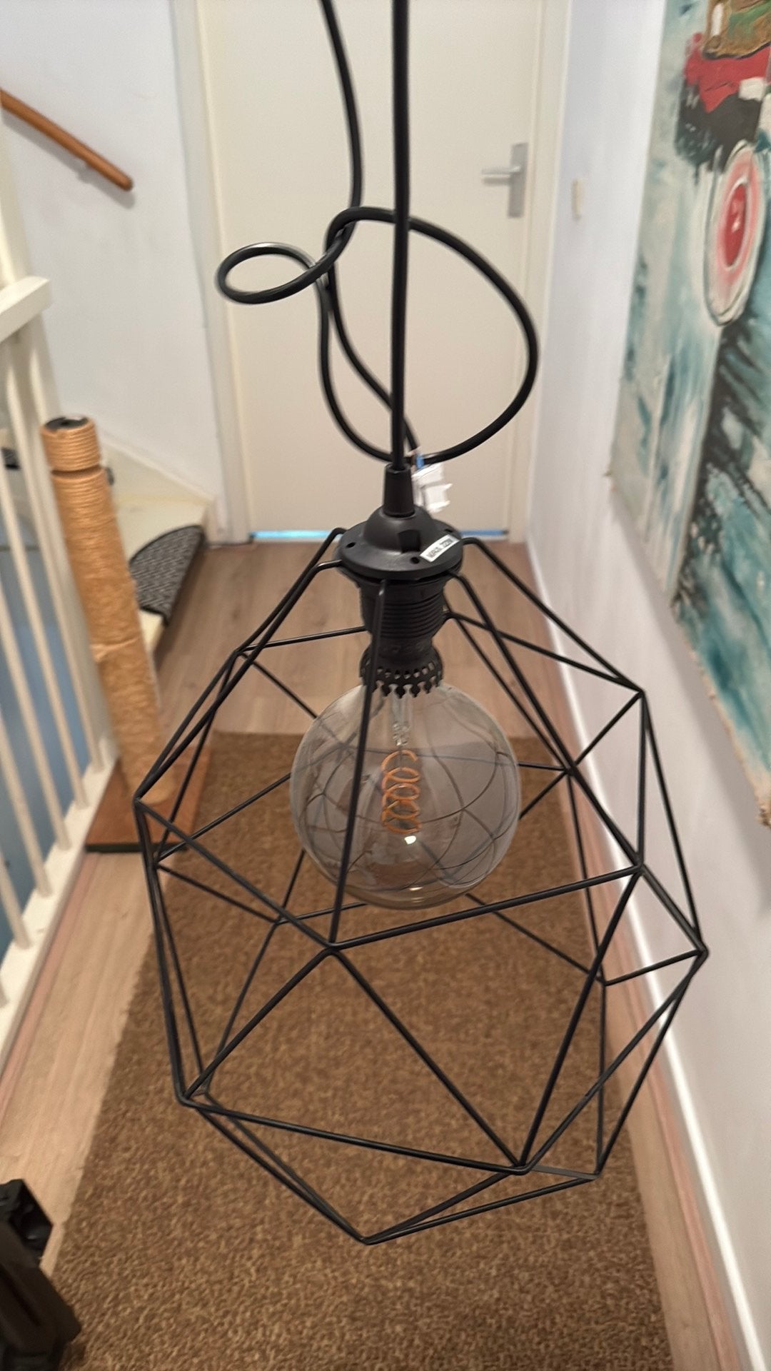 Hanglamp ikea, Ophalen, Zo goed als nieuw, Rond