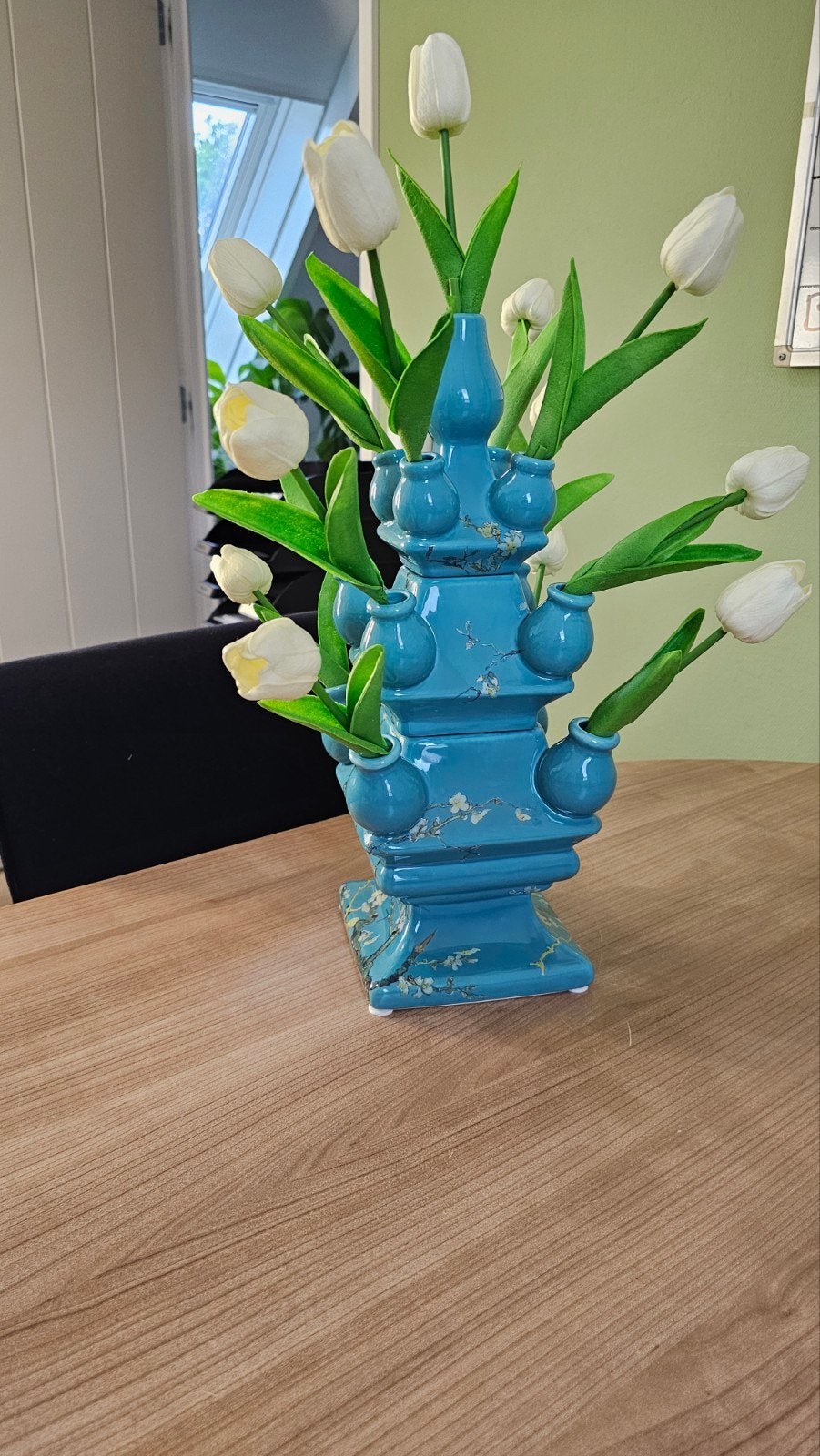 Prachtige Vincent van Gogh tulpenvaas, Verzenden, Nieuw
