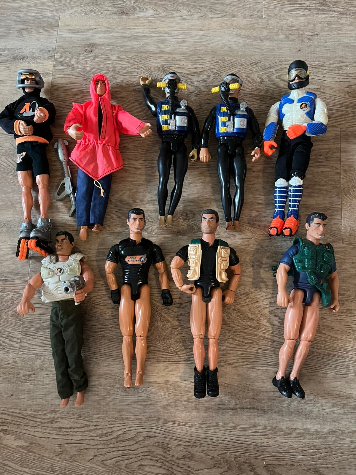 Grote partij Action Man figuren en accessoires, Kinderen en Baby's, Speelgoed | Actiefiguren, Ophalen of Verzenden, Gebruikt