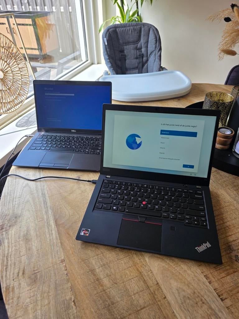 Lenovo ThinkPad T14 + Dell Latitude 5300 te koop, Computers en Software, Chromebooks, 14 inch, 4 GB of minder, 256 GB of meer