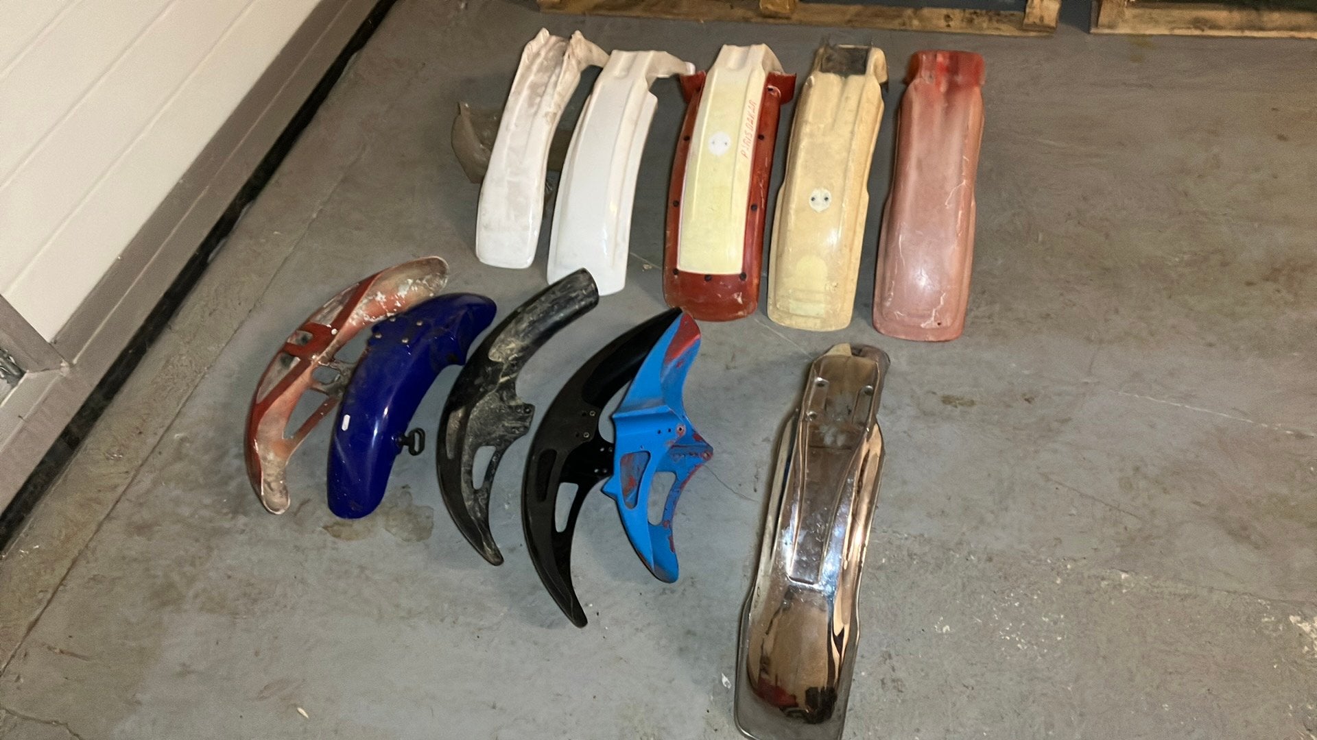 Diverse spatbord honda mt mtx mb ktm exc sx, Ophalen of Verzenden, Zo goed als nieuw, Overige merken