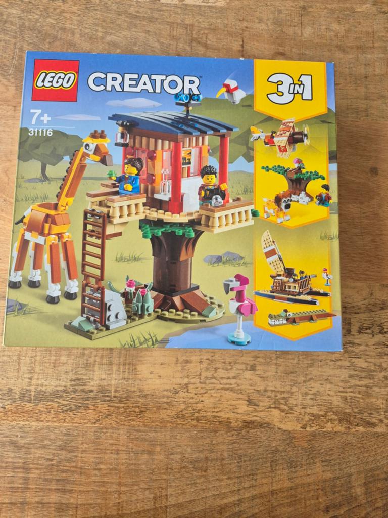 Lego 31116 creator dieren boomhuis nieuw, Lego, Nieuw, Ophalen of Verzenden, Ongeopend/sealed