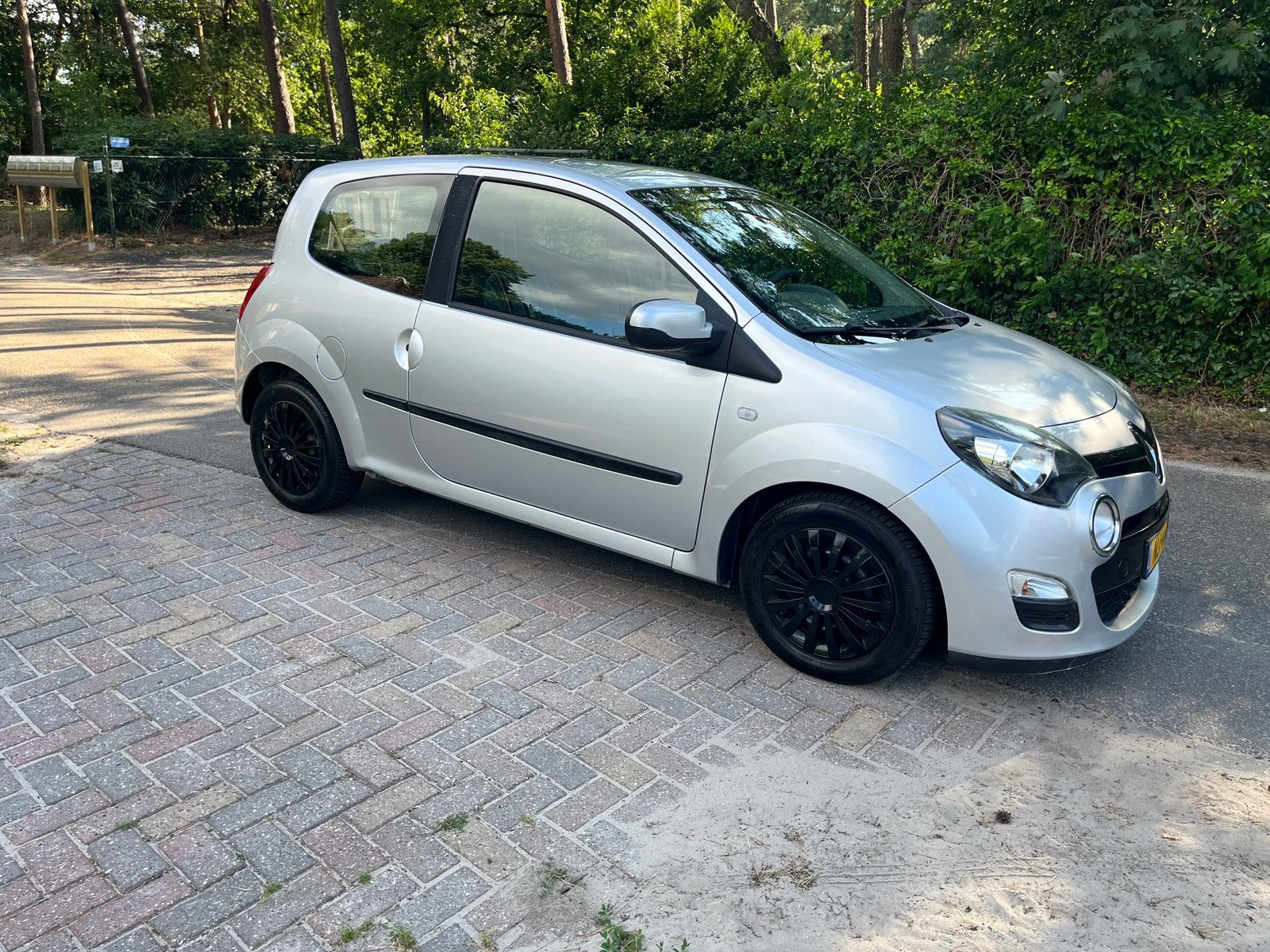 Renault Twingo 1.2 55KW 2014 Grijs Airco, Auto's, 839 kg, Twingo, 74 pk, 4 cilinders