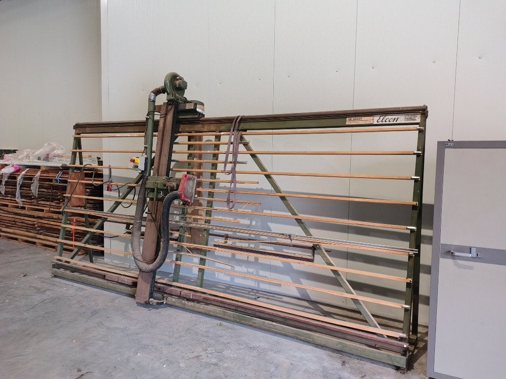 Verticale platenzaag elcon, Doe-het-zelf en Verbouw, Gereedschap | Zaagmachines, Gebruikt, Overige typen, 30 tot 70 mm, 1200 watt of meer