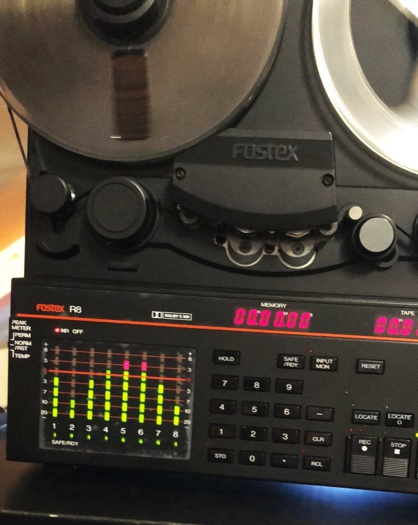 Fostex R8/Analog 8 track tape recorder, Ophalen, Bandrecorder