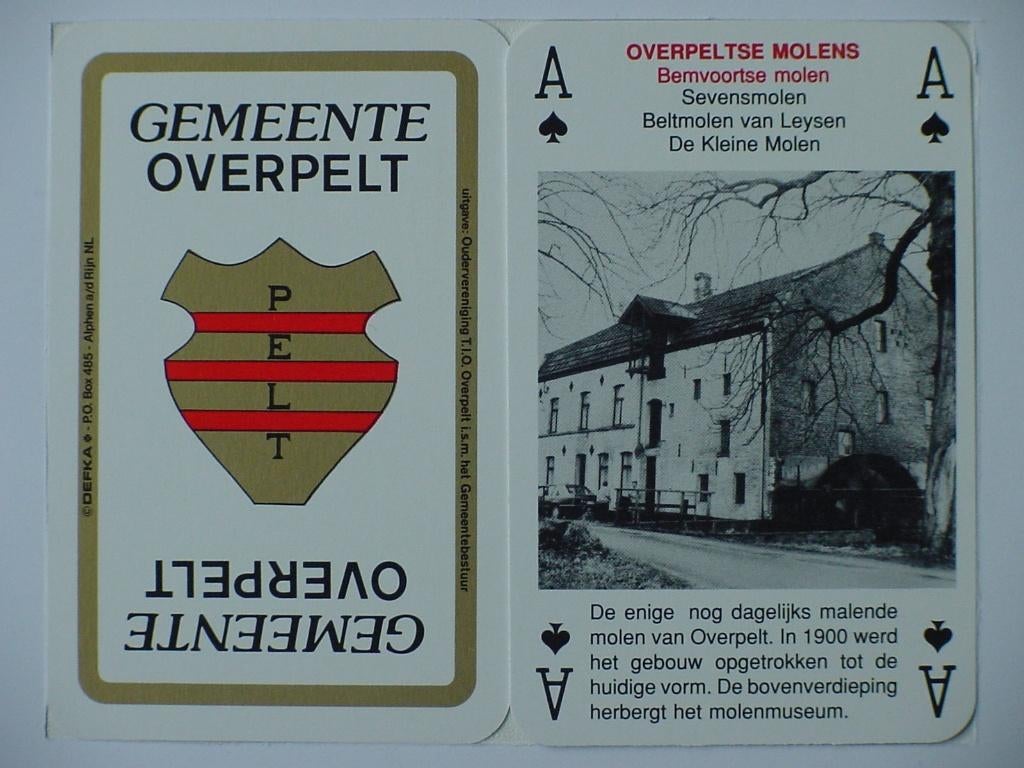 Kaart- en Kwartetspel Overpelt, Ophalen of Verzenden, Nieuw, Kwartet(ten)