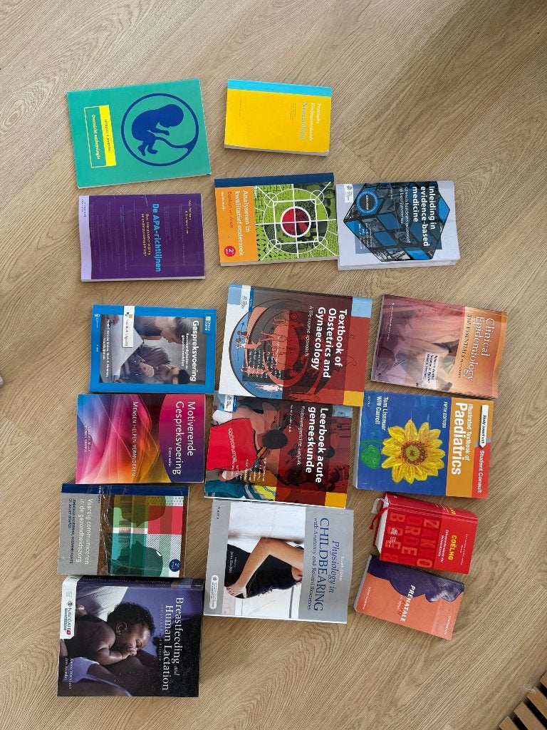Studieboeken (Verloskunde, Gynaecologie, Geneeskunde), Gelezen, Overige vakken, Diverse auteurs, Ophalen of Verzenden