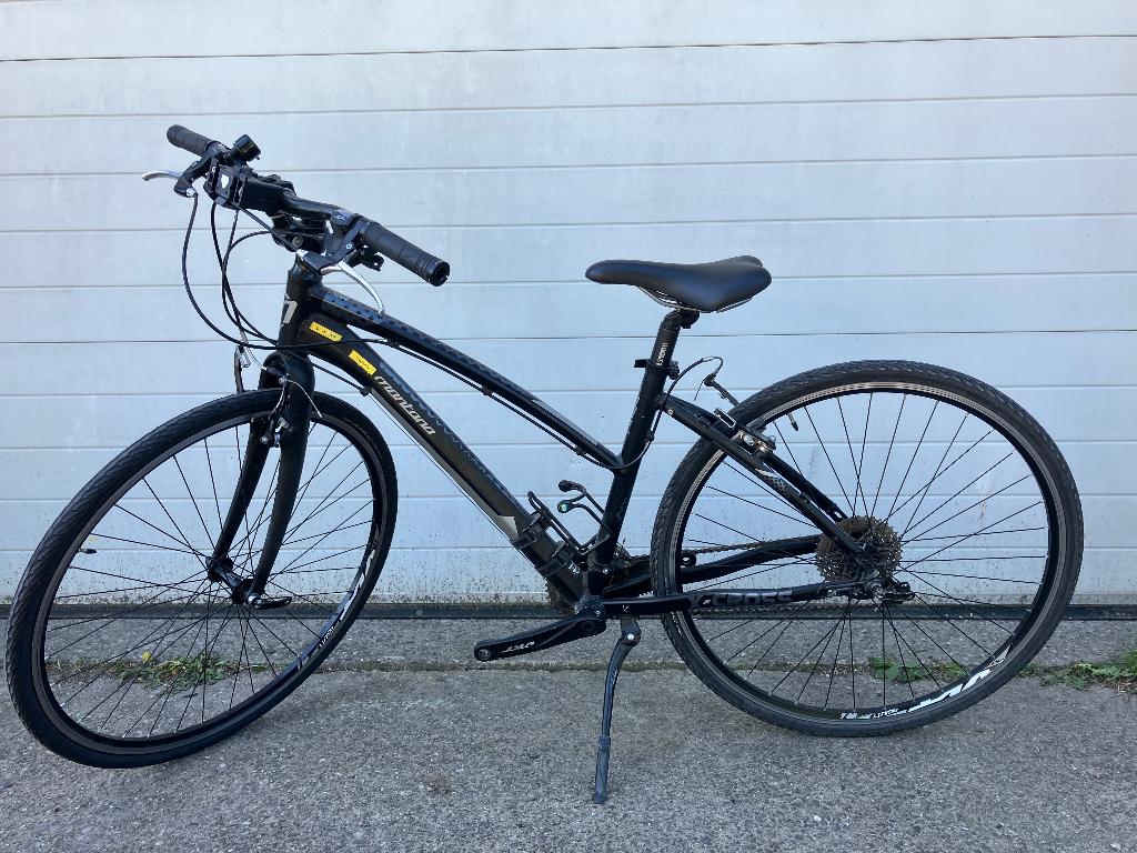 Montana hybride damesfiets 44cm, Gebruikt, Velgrem, Versnellingen, Minder dan 47 cm