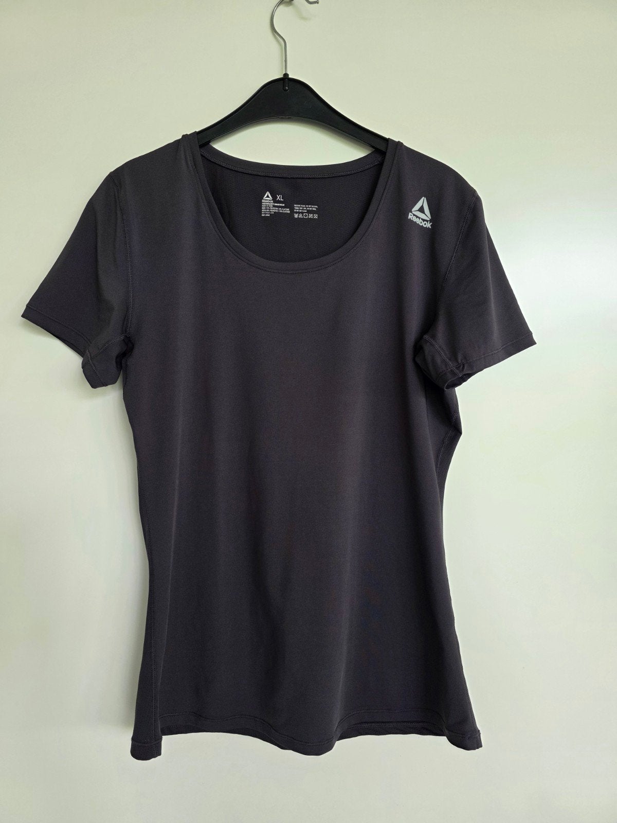 Reebok sportshirt dames grijs maat xl, Maat 42/44 (L), Ophalen of Verzenden, Korte mouw, Grijs