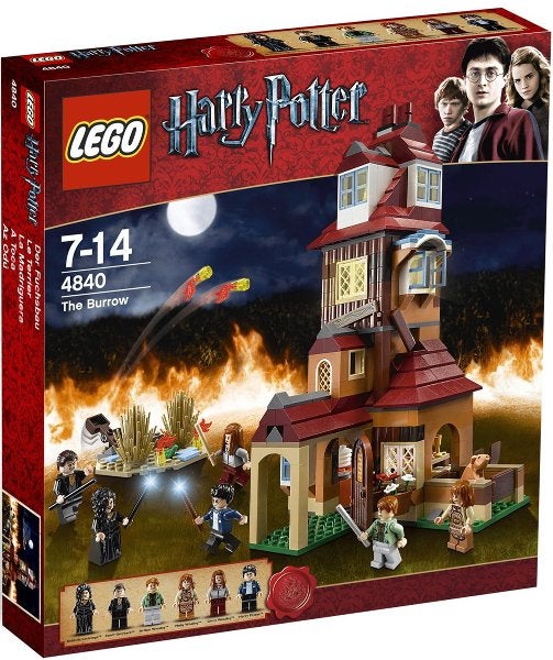 Lego Harry Potter The Burrow nr 4840, Kinderen en Baby's, Lego, Lego, Lego, Ophalen of Verzenden