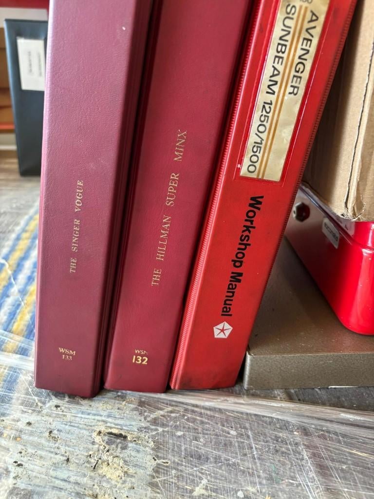 Werkplaats handboeken Singer, Ophalen of Verzenden