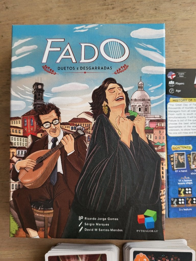 Fado: Duetos e Desgarradas - Bordspel, Een of twee spelers, Ophalen of Verzenden, Zo goed als nieuw, PYTHAGORAS