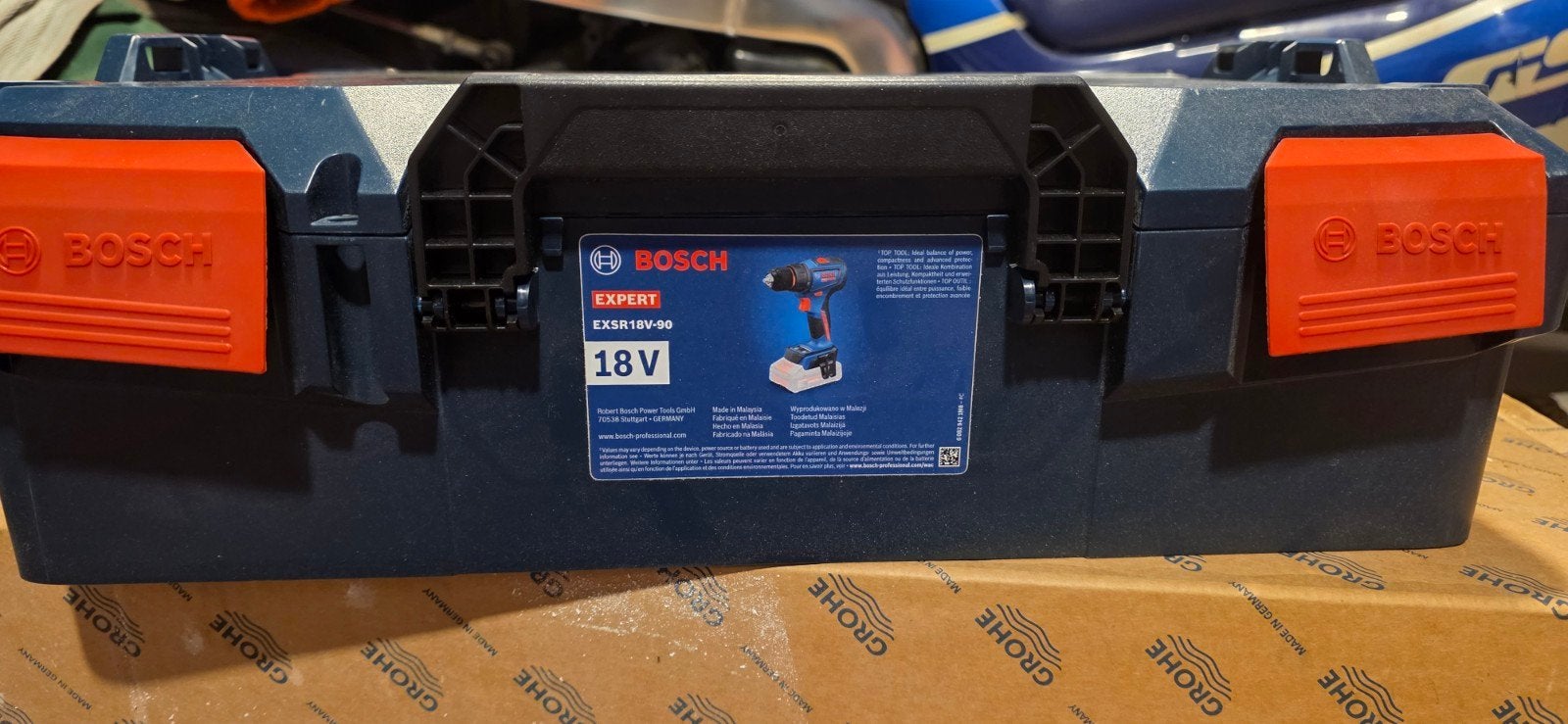 Bosch L-Boxx koffer sortimo, Ophalen