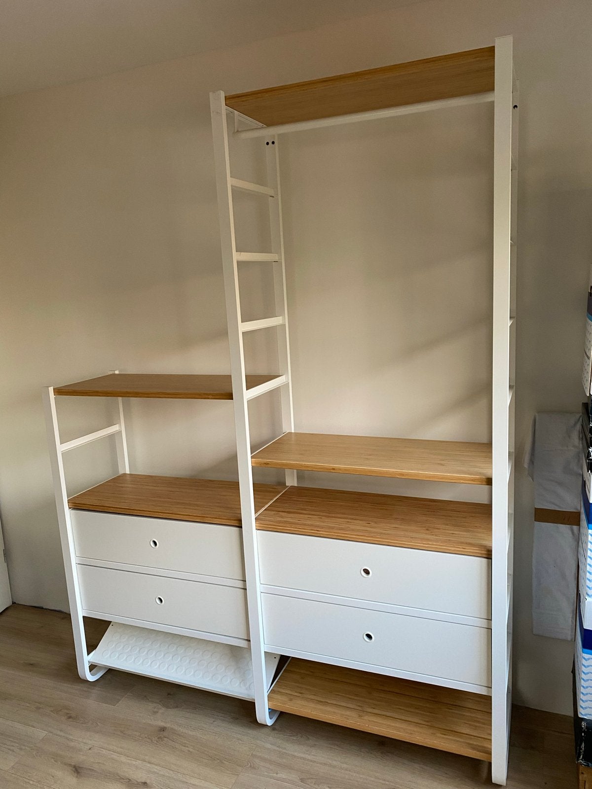 Ikea El Varli kast kledingrek kledingkast lades, Ophalen, 100 tot 150 cm, 200 cm of meer, Zo goed als nieuw
