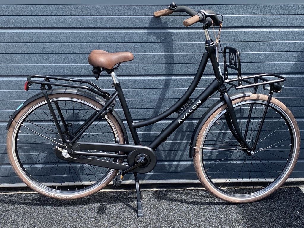 Avalon D54 cm mat zwart 3vers, Terugtraprem, Cleanbikes, Info@cleanbikes.nl, Zuidrand 3a 4761zz zevenbergen