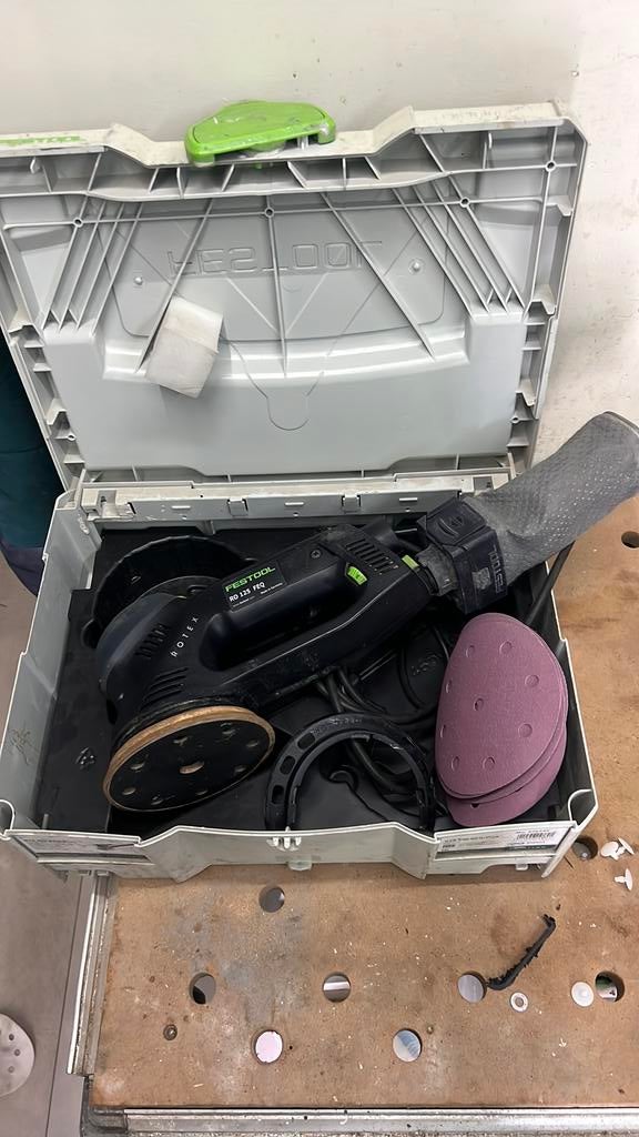 Festool ro 125 rotex, Doe-het-zelf en Verbouw, Gereedschap | Schuurmachines, Ophalen of Verzenden, Zo goed als nieuw, Minder dan 600 watt