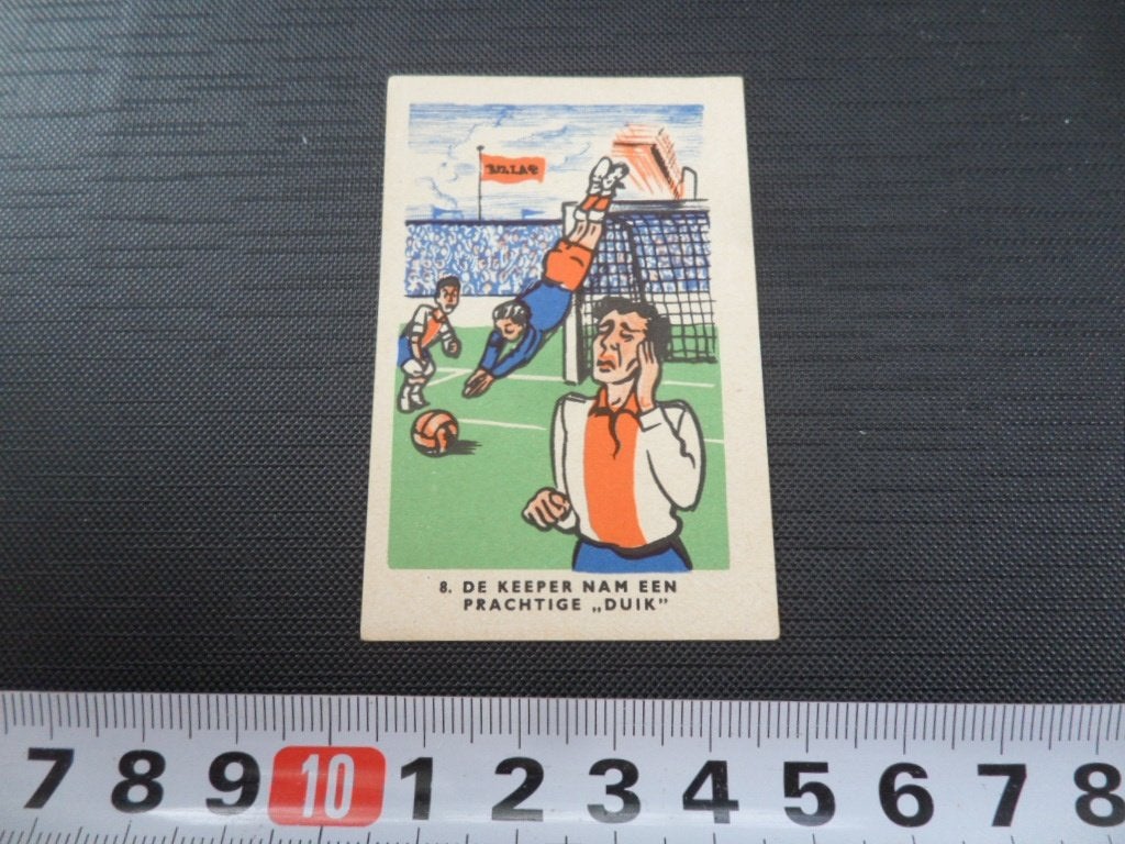 sticker plaatje strip voetbal spreekwoord RIZLA #8, Ophalen of Verzenden, Zo goed als nieuw