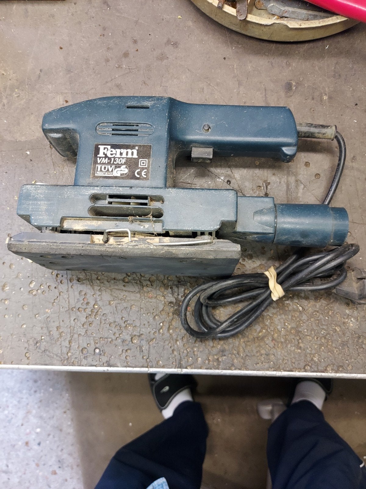 ferm schuurmachine, Doe-het-zelf en Verbouw, Ophalen, Gebruikt, Minder dan 600 watt, Vlakschuurmachine