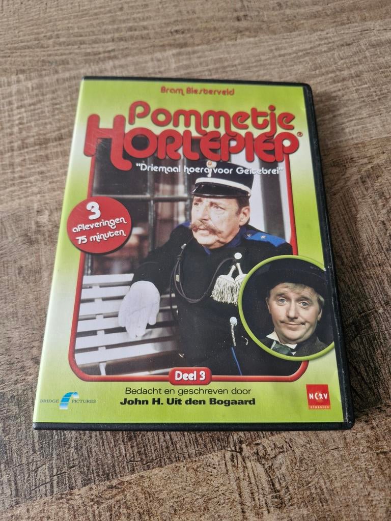 Pommetje Horlepiep Deel 3 Drie afleveringen, Ophalen of Verzenden, Zo goed als nieuw