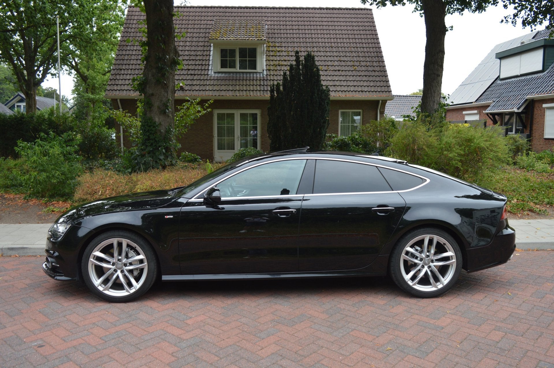 Audi A7 Sportback 3.0 TFSI quattro Pro Line S Org NL/NAP/sch, Auto's, Gebruikt, 2995 cc, 4 stoelen, Zwart
