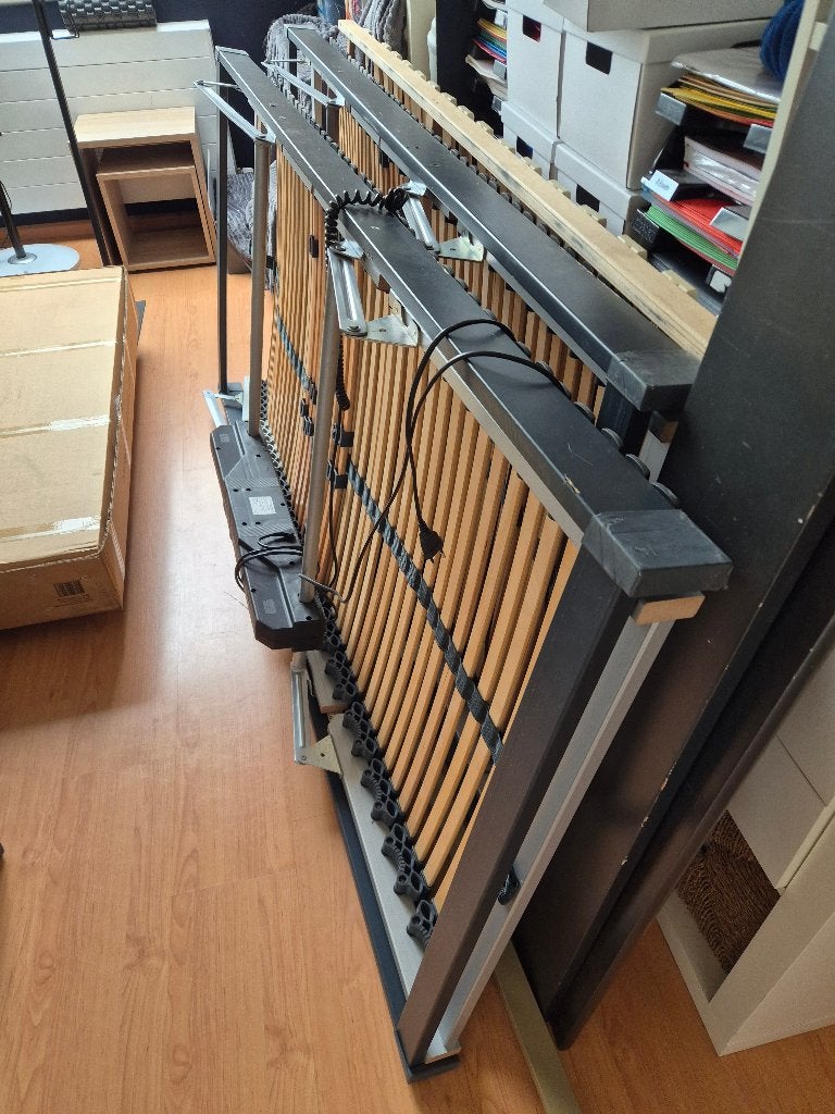 Auping 2 persoons bed, Ophalen, 90 cm, Tweepersoons, 200 cm