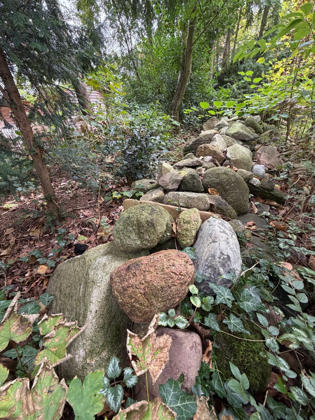 Natuurlijke keien voor tuin of landschapsinrichting, Tuin en Terras, Ophalen, Overige materialen, Gebruikt, Kei