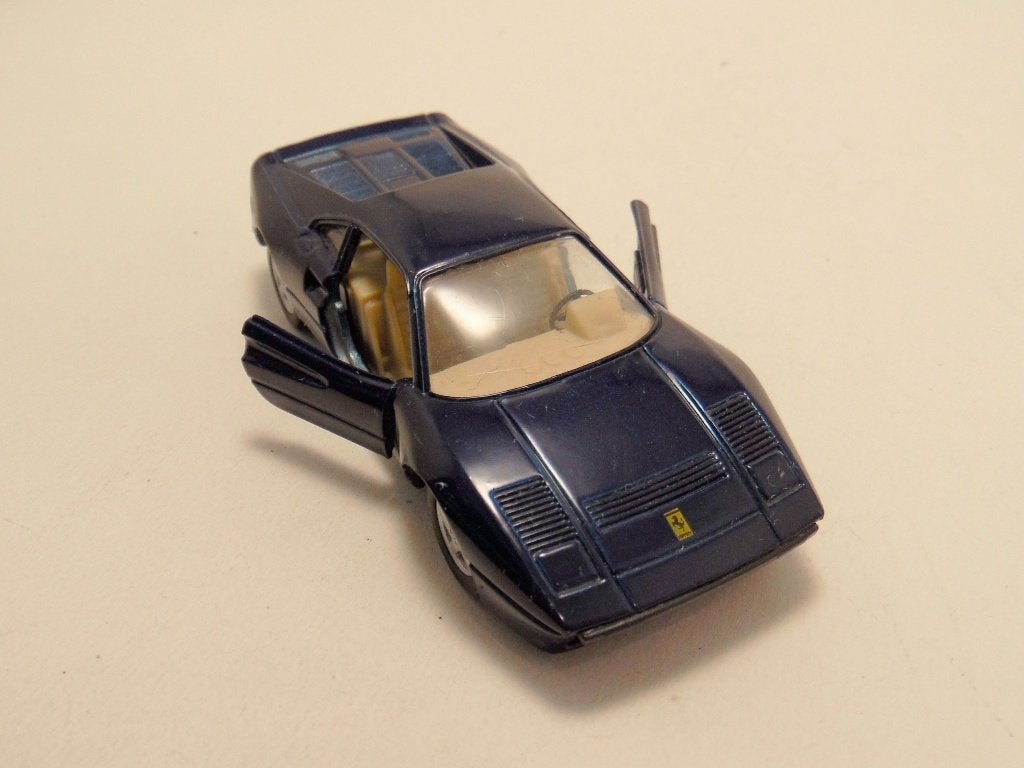 Ferrari 288 GTO 1:39 Maisto blauw, Ophalen of Verzenden, Zo goed als nieuw, Auto