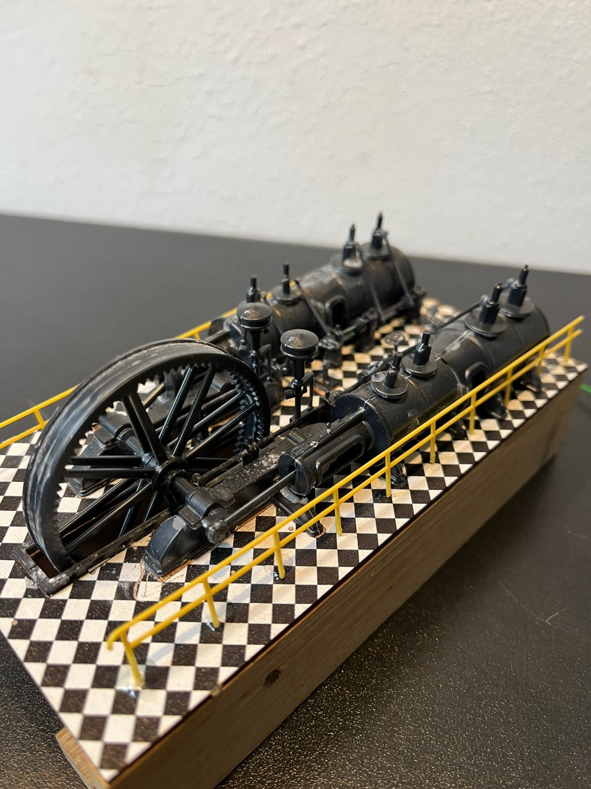 Stoommachine 2 cilinder!, Ophalen of Verzenden, Zo goed als nieuw, Groter dan 1:32