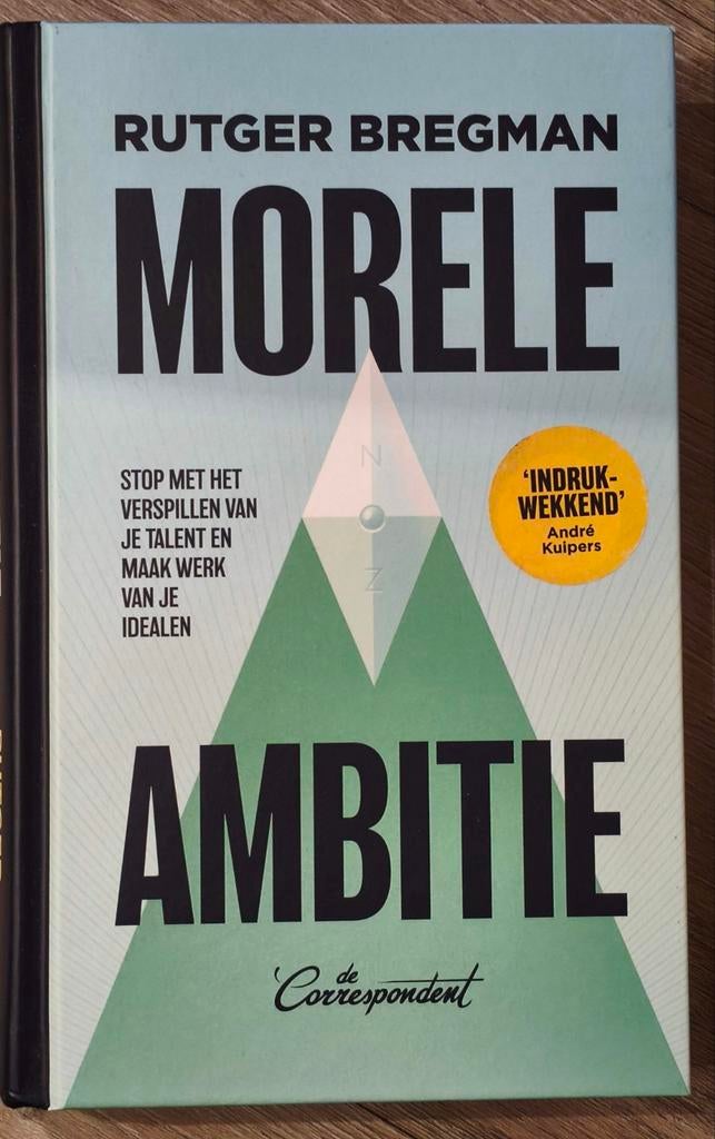 Morele Ambitie - Rutger Bregman (Boek), Ophalen of Verzenden
