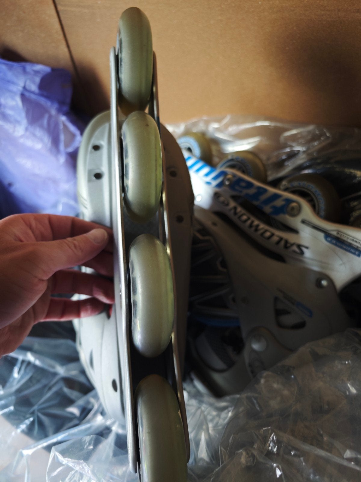 Salomon Titanium Inline Skates - Maat 42, Sport en Fitness, Skeelers, Ophalen, Zo goed als nieuw, Dames, Salomon