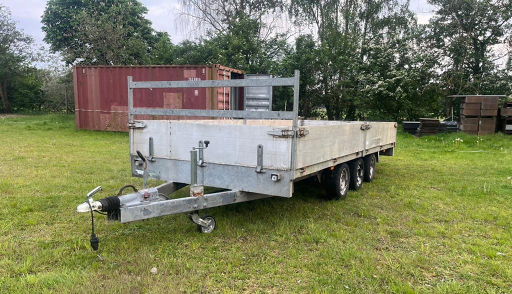 Wesco 500x200 3 asser, Auto diversen, Aanhangers en Bagagewagens, Ophalen, Gebruikt
