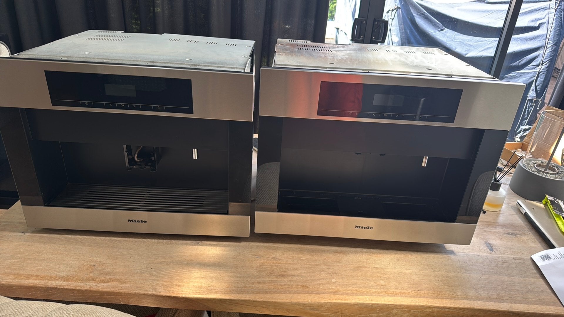 Miele CVA 5060 (2 stuks), Ophalen, Afneembaar waterreservoir, Gebruikt, Koffiebonen