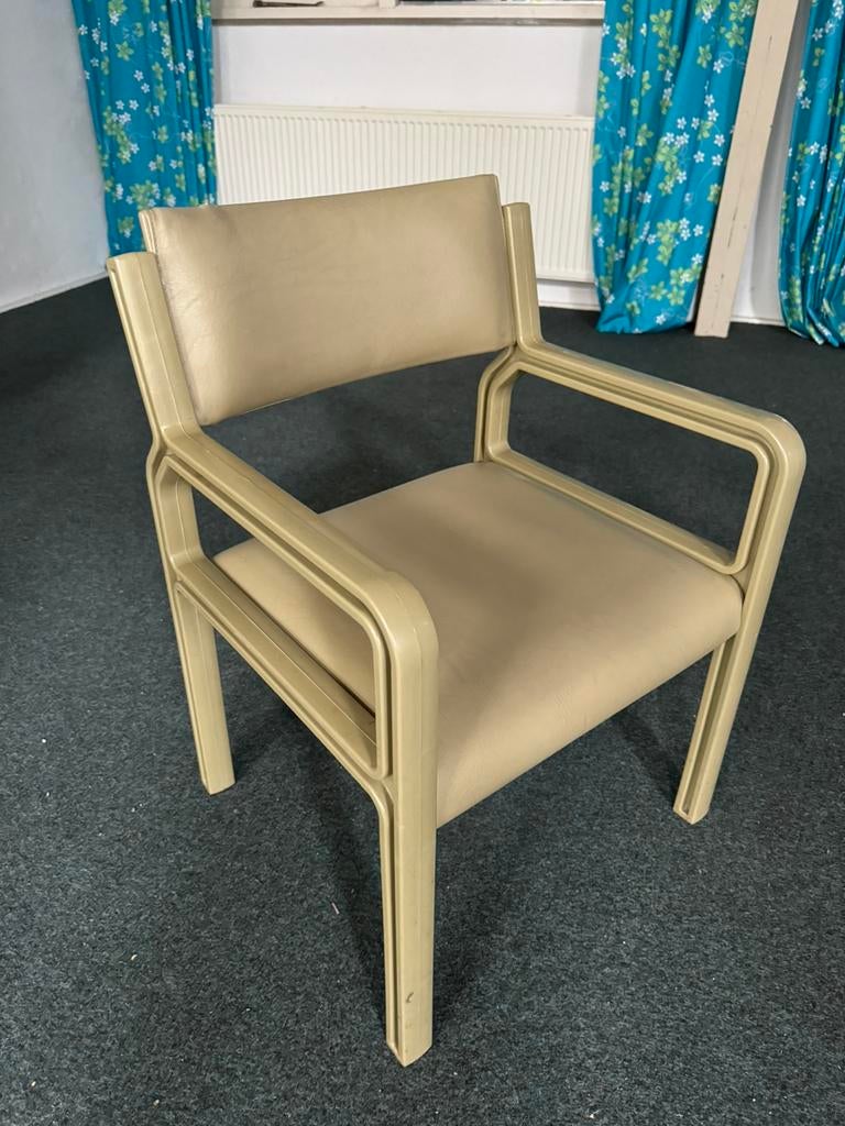 Partij vintage stoelen groen, Ophalen, Zo goed als nieuw, Overige kleuren, Vijf, Zes of meer stoelen